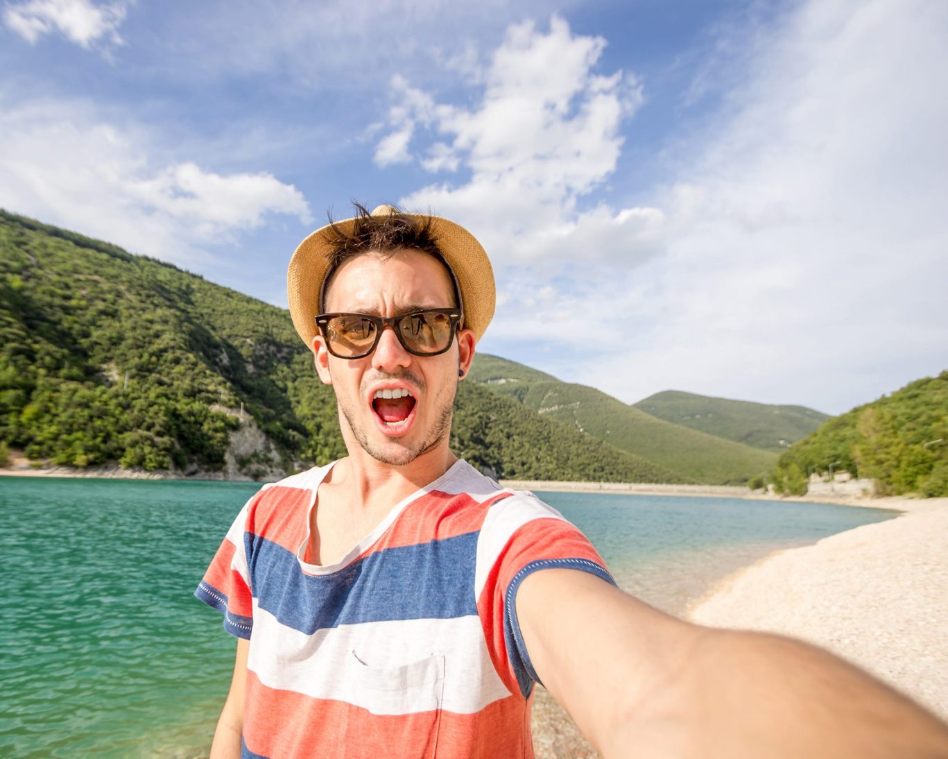 Old Forge Public Beach.