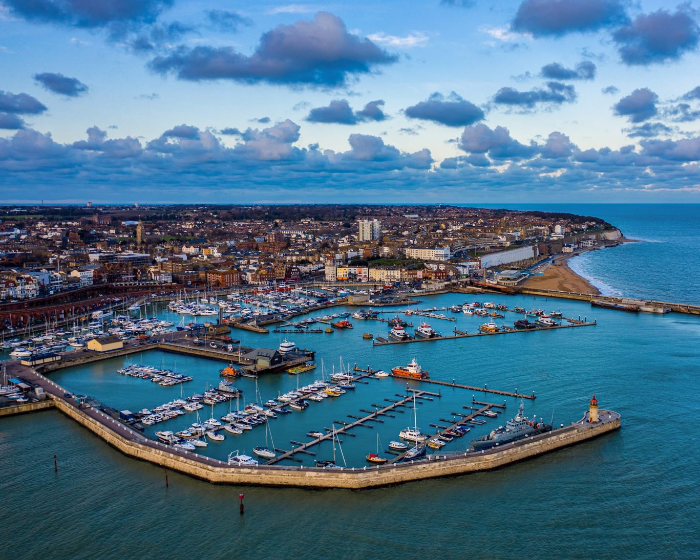 Ramsgate harbour.